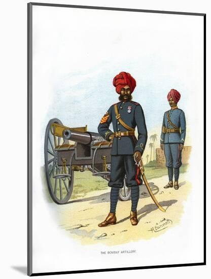 The Bombay Artillery, C1890-H Bunnett-Mounted Giclee Print