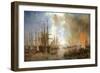 The Bombing of Sveaborg (Finland), August 9, 1855, Episode of the Crimean War (1853-1856)-John Wilson Carmichael-Framed Giclee Print