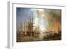 The Bombing of Sveaborg (Finland), August 9, 1855, Episode of the Crimean War (1853-1856)-John Wilson Carmichael-Framed Giclee Print