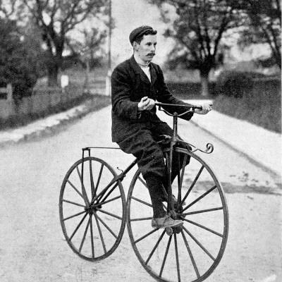 The Bone Shaker Bicycle of the 1840 s