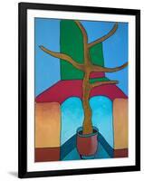 The Bonsai Hasn't Been Watered, 2009-Jan Groneberg-Framed Giclee Print