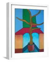 The Bonsai Hasn't Been Watered, 2009-Jan Groneberg-Framed Giclee Print