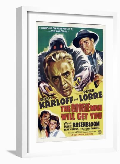 The Boogie Man Will Get You, 1942, Directed by Lew Landers-null-Framed Giclee Print