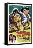 The Boogie Man Will Get You, 1942, Directed by Lew Landers-null-Framed Stretched Canvas