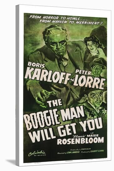 The Boogie Man Will Get You-null-Stretched Canvas
