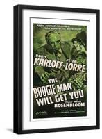 The Boogie Man Will Get You-null-Framed Art Print