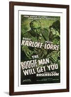 The Boogie Man Will Get You-null-Framed Art Print