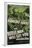 The Boogie Man Will Get You-null-Framed Art Print