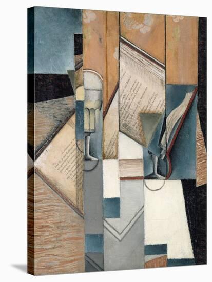 The Book, 1913-Juan Gris-Stretched Canvas