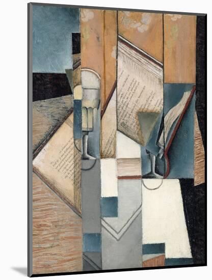 The Book, 1913-Juan Gris-Mounted Giclee Print