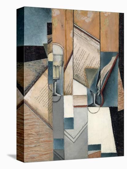 The Book, 1913-Juan Gris-Stretched Canvas