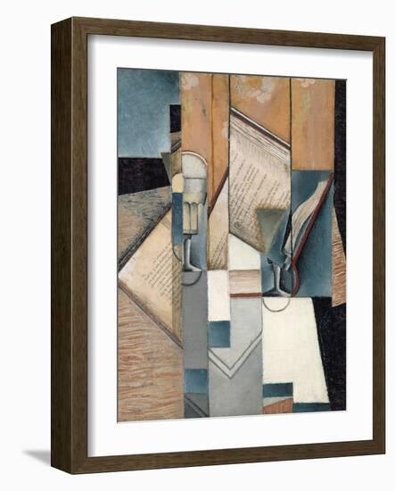 The Book, 1913-Juan Gris-Framed Giclee Print