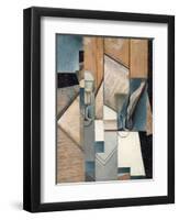 The Book, 1913-Juan Gris-Framed Premium Giclee Print