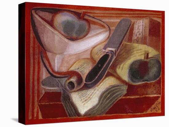 The Book, 1924-Juan Gris-Stretched Canvas