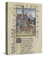 The Book of Changing Fortune by Christine De Pisan.-null-Stretched Canvas