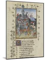 The Book of Changing Fortune by Christine De Pisan.-null-Mounted Giclee Print