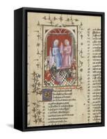 The Book of Changing Fortune by Christine De Pisan.-null-Framed Stretched Canvas