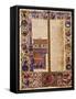 The Book of Exodus, from Volume I of Bible of Borso D'Este-null-Framed Stretched Canvas