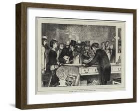 The Book of Fate, a Sketch at the Royal Academy of Arts-Edmund Richard White-Framed Giclee Print