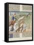 The Book of Gaston Phoebus Hunting: Hunting the Hare-null-Framed Stretched Canvas