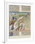 The Book of Gaston Phoebus Hunting: Hunting the Hare-null-Framed Giclee Print