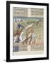 The Book of Gaston Phoebus Hunting: Hunting the Hare-null-Framed Giclee Print