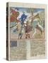 The Book of Gaston Phoebus Hunting: Hunting Wild Cats-null-Stretched Canvas