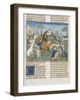 The Book of Gaston Phoebus Hunting in Care for Dogs-null-Framed Giclee Print