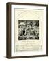 The Book of Job 1:1 Illustrated by William Blake-William Blake-Framed Giclee Print