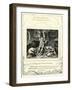 The Book of Job 3: 3 & 9 & 2: 13-William Blake-Framed Giclee Print