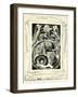 The Book of Job 40:15 & 41:34 illustrated by William Blake-William Blake-Framed Giclee Print