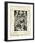 The Book of Job 40:15 & 41:34 illustrated by William Blake-William Blake-Framed Giclee Print