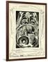 The Book of Job 40:15 & 41:34 illustrated by William Blake-William Blake-Framed Giclee Print