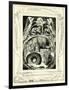 The Book of Job 40:15 & 41:34 illustrated by William Blake-William Blake-Framed Giclee Print
