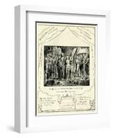 The Book of Job 42:12 illustrated by William Blake-William Blake-Framed Giclee Print