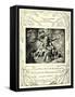 The Book of Job 42:15 illustrated by William Blake-William Blake-Framed Stretched Canvas