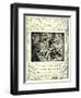 The Book of Job 42:15 illustrated by William Blake-William Blake-Framed Giclee Print