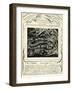 The Book of Job illustrated by William Blake-William Blake-Framed Giclee Print