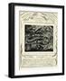 The Book of Job illustrated by William Blake-William Blake-Framed Giclee Print