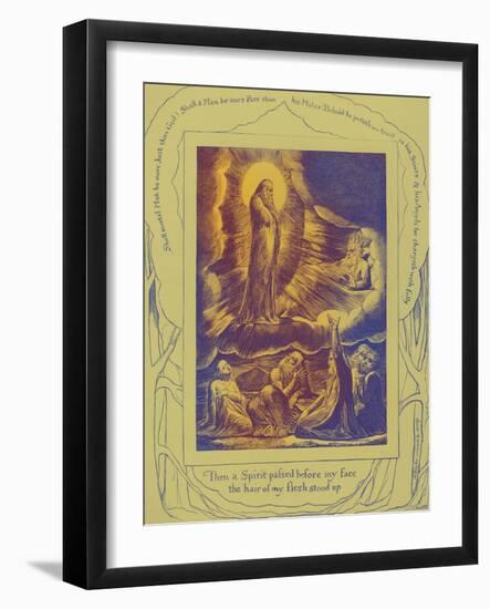 The Book of Job illustrations by William Blake-William Blake-Framed Giclee Print