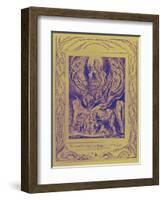 The Book of Job illustrations by William Blake-William Blake-Framed Giclee Print