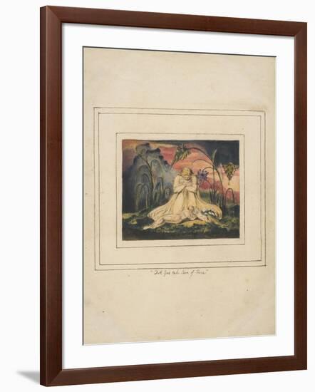 The Book of Thel Pl. 6-William Blake-Framed Giclee Print