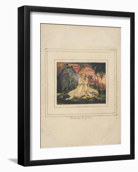 The Book of Thel Pl. 6-William Blake-Framed Giclee Print