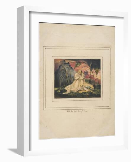 The Book of Thel Pl. 6-William Blake-Framed Giclee Print