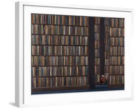 The Book Worm-Rebecca Campbell-Framed Giclee Print