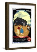 The Booklovers Britain-null-Framed Art Print
