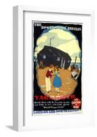 The Booklovers Britain-null-Framed Art Print