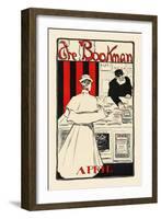 The Bookman, April-James Montgomery Flagg-Framed Art Print