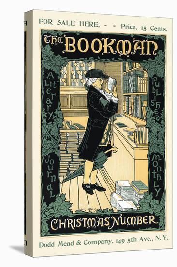 The Bookman Christmas Number For Sale Here-Louis Rhead-Stretched Canvas