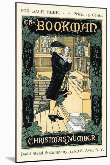 The Bookman Christmas Number For Sale Here-Louis Rhead-Mounted Art Print